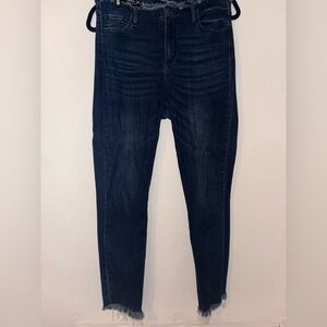 Cello Women's Deep Indigo Skinny Jeans